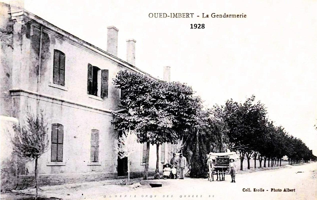 Oued-Imbert - La Gendarmerie - 1928.jpg